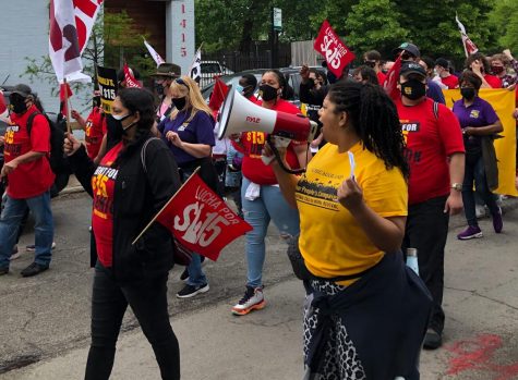 McDonald’s workers in Chicago went on strike along with other workers in 15 U.S cities as part of the nationwide Fight for 15 initiative.