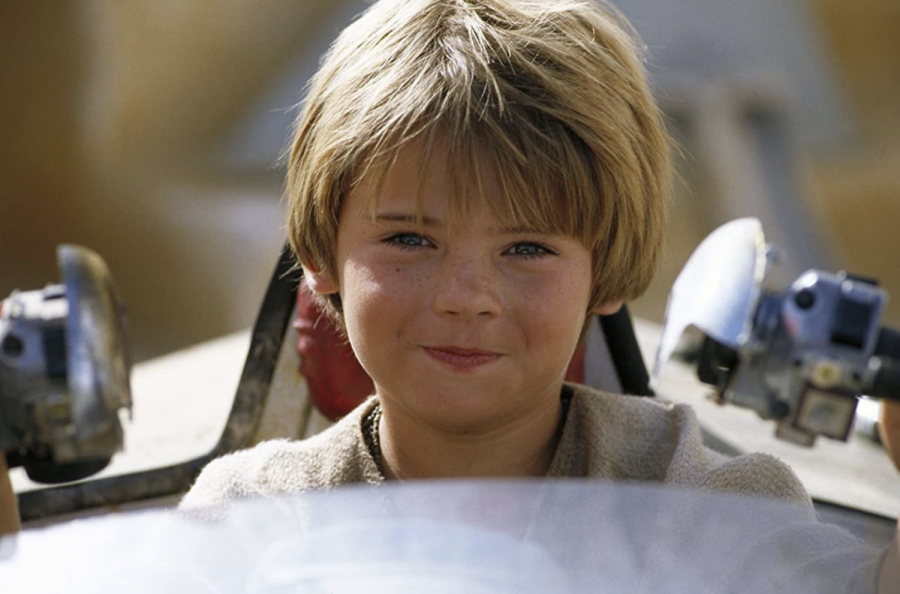 Still of Jake Lloyd in The Phantom Menace, a film often-thought to be a low point for the Star Wars franchise.