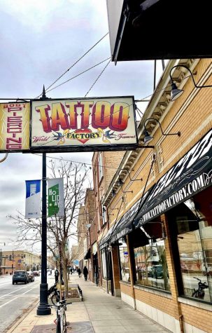 Tattoo Factory off the Wilson stop is one of the many tattoo shops students go to.