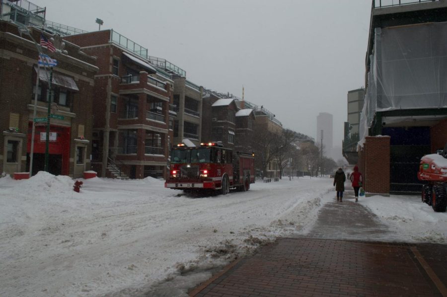 Snowstorm stuns students: DePaul’s guidelines did not allow for Wednesday closure