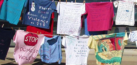 Clothesline project exhibit makes debut at DePaul