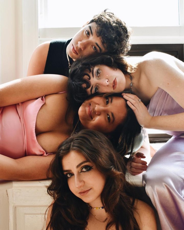 Top to bottom: Sergio Godinez, Riley Reed, Adora Alava and Sophie Levit. Reed is one of the Zines original creators, establishing the publication in January 2021.