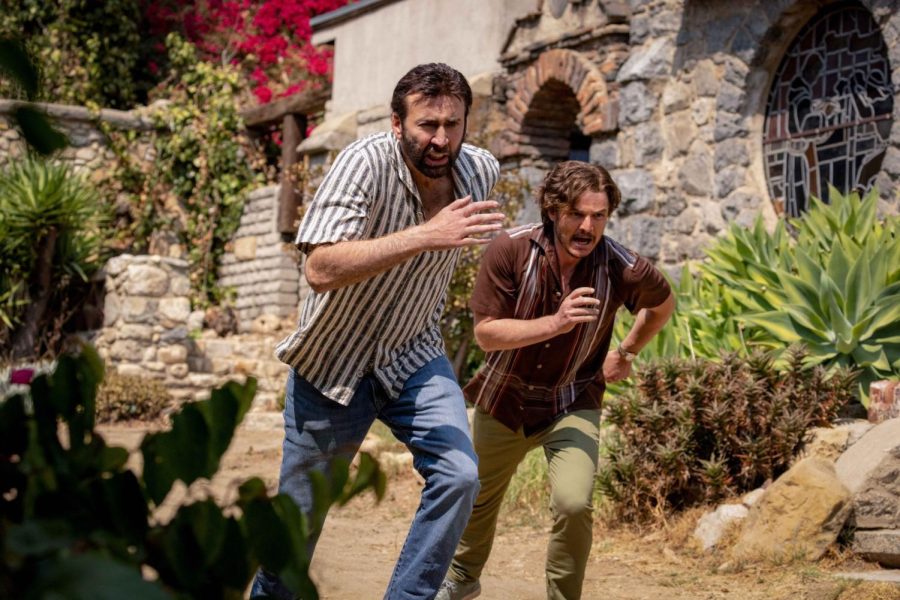 Nicolas Cage and Pedro Pascal star in "The Unbearable Weight of Massive talent," released on April 22.