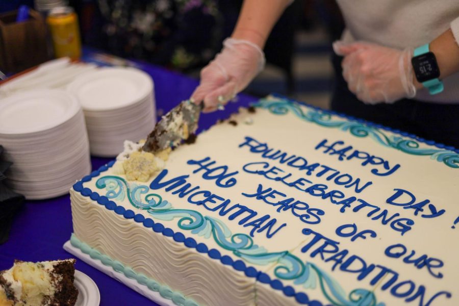 A variety of treats were served to students in attendance at the 125 Day Celebration.