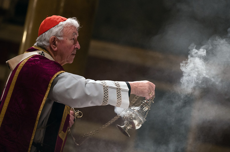 Celebration+of+Ash+Wednesday+in+Westminster+Cathedral.