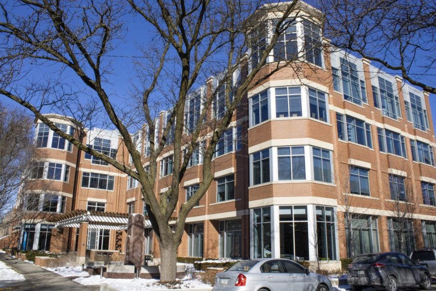 President Robert L. Manuels office is located in the Lincoln Park Arts and Letters building on the second floor.