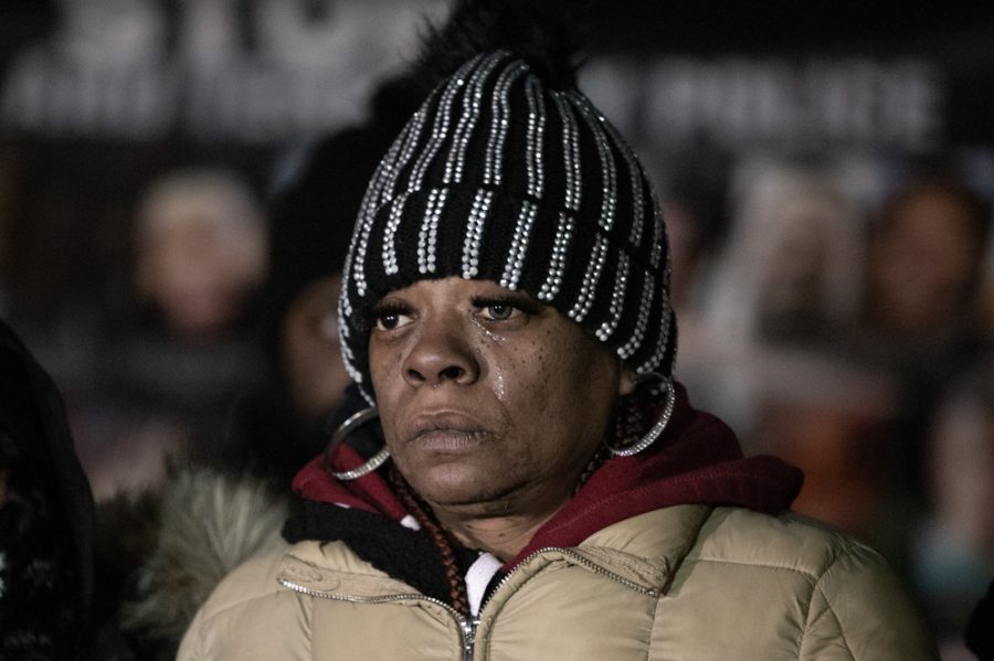 Following the death of Tyre Nichols, Gloria Pinex, mother of Darius Pinex, a man who was killed by Chicago police officers in 2011, spoke at a press conference outside of the Chicago Police Headquarters on Feb. 1 to protest against police brutality.