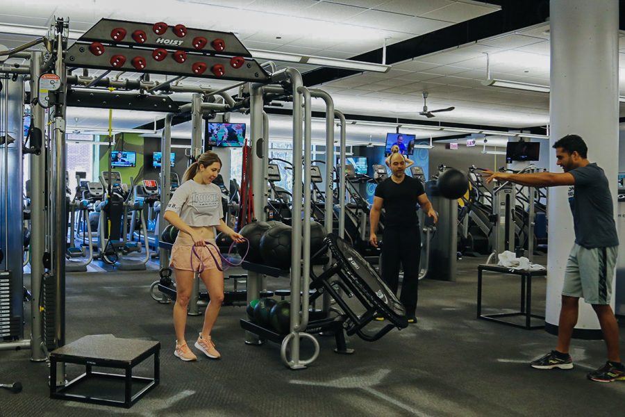The Ray allows full-time undergrad students unlimited access to athletic facilities.