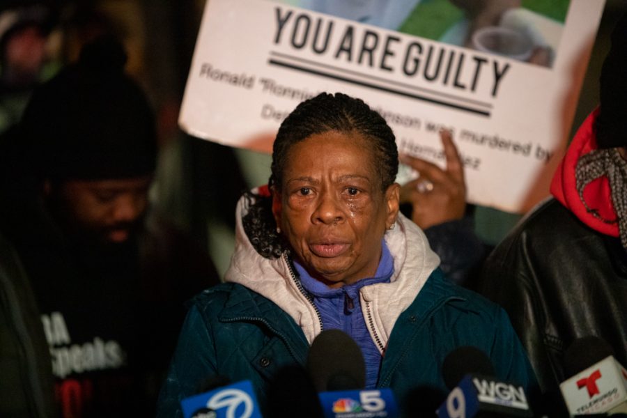 Flora Suttle shared the story of her  son Derrick Suttles murder by Chicago Police.