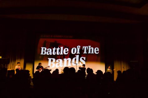 The annual Battle of the Bands took place on
March 6 in the Lincoln Park Student Center.