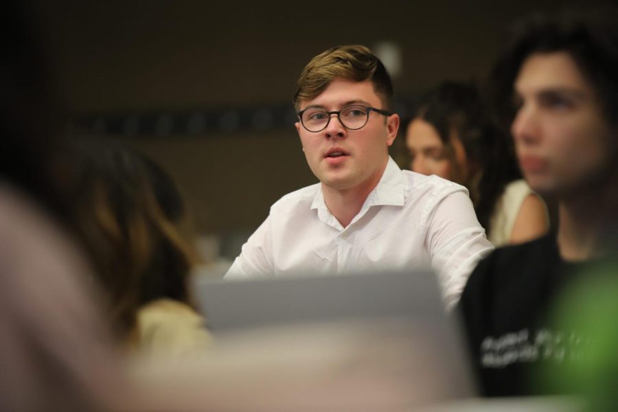 Avery Schoenhals, Student Government Association (SGA) EVP of Facility Operations and sophomore, is running for SGA president for 2023 to 2024.