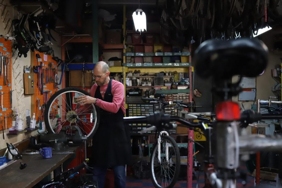 The Recyclery in Rogers Park accepts old bikes and restores them for future use.