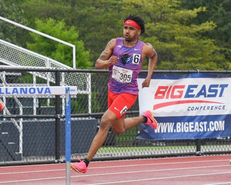 Sophomore Darius Brown finished in 11th place of the Men’s 110-meter Hurdles during the Quarterfinals on Friday, May 25 with a time of 13.66.