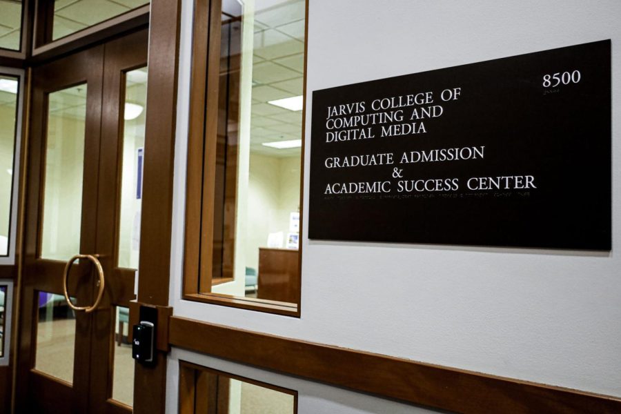 The Jarvis CDM graduate admissions office and academic success center located in the DePaul Center. Recently, three academic advisors for CDM transferred or left their positions at the university.