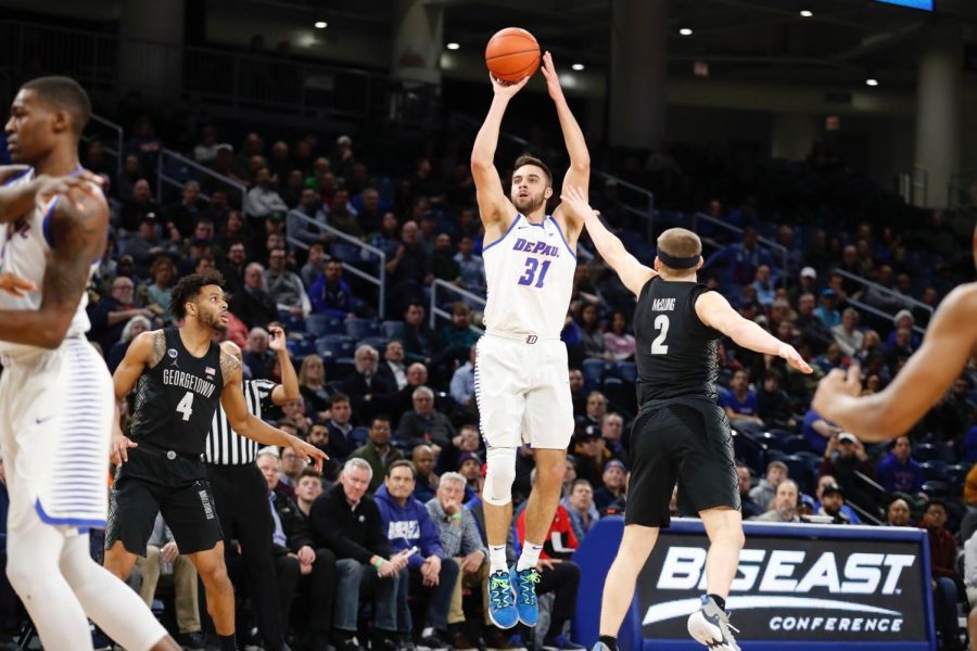 Max Strus became the 12th Blue Demon in history to appear in the NBA Finals.