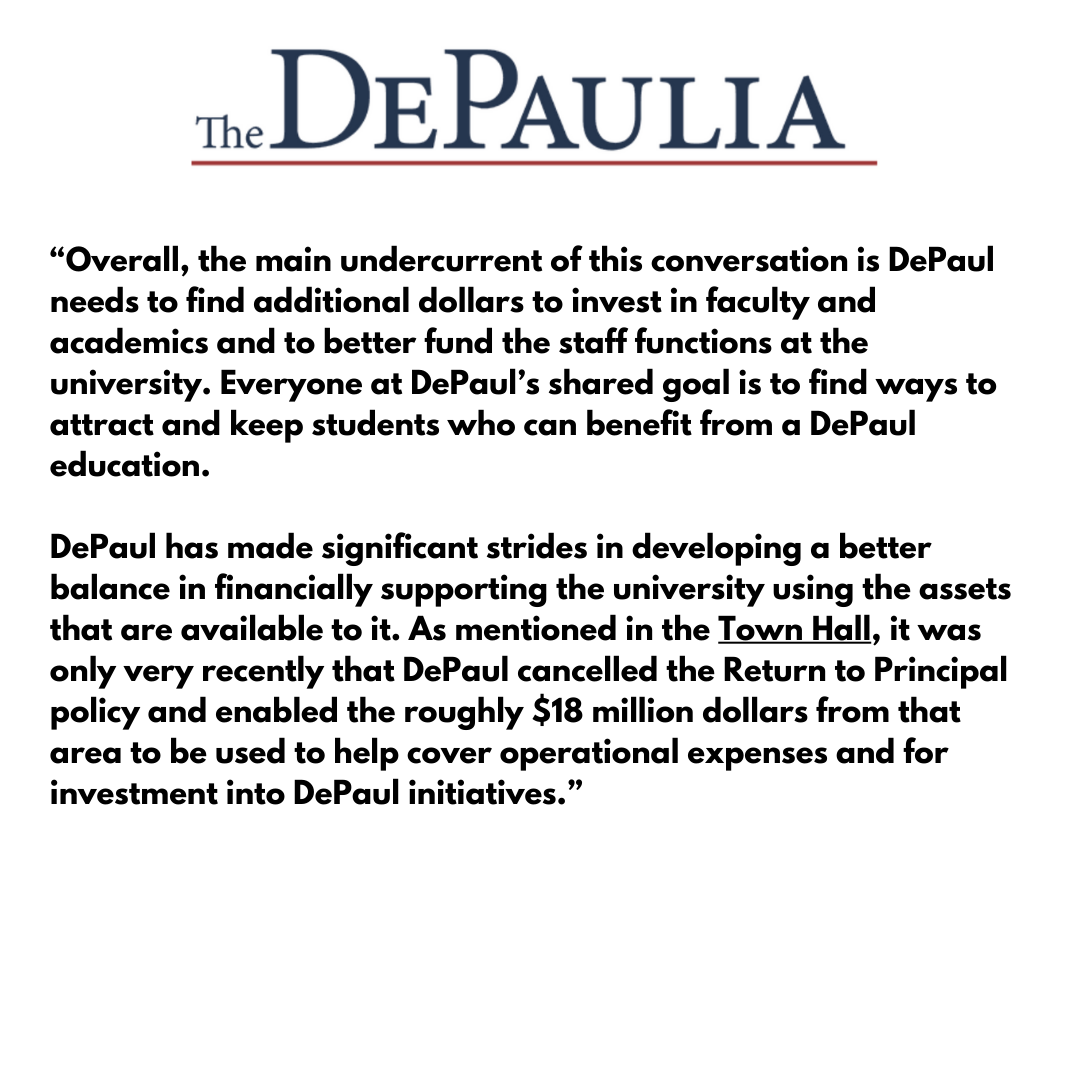 DePauls+financial+condition+%E2%80%98solid%E2%80%99+following+budget+gap%2C+external+analyst+says