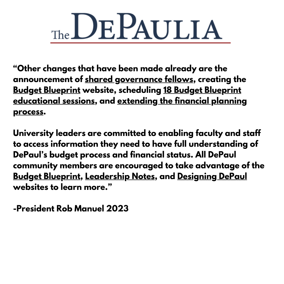 DePaul's financial condition ‘solid’ following budget gap, external