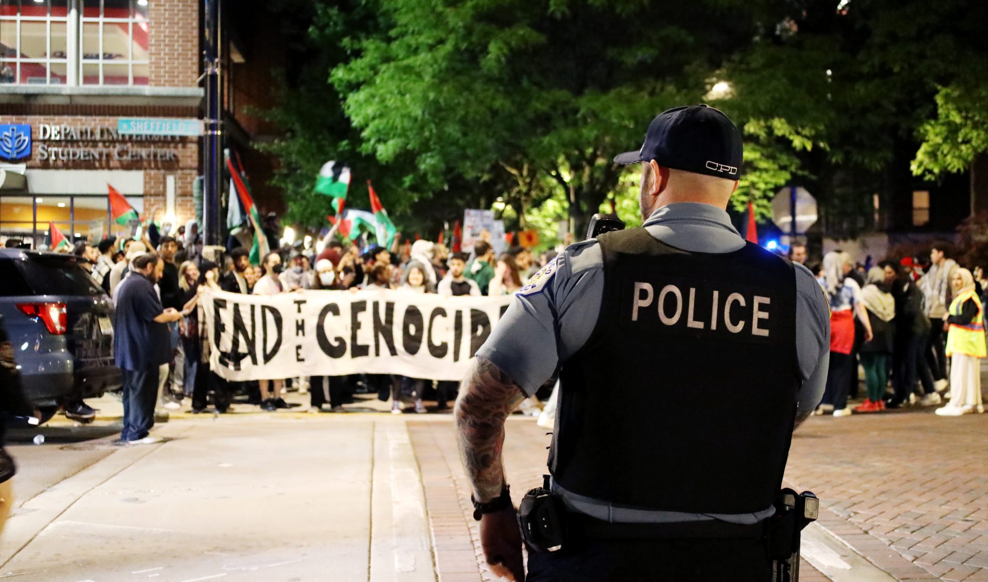PHOTO+GALLERY%3A+CPD+and+Public+Safety+removed+encampment%2C+Coalition+held+rally