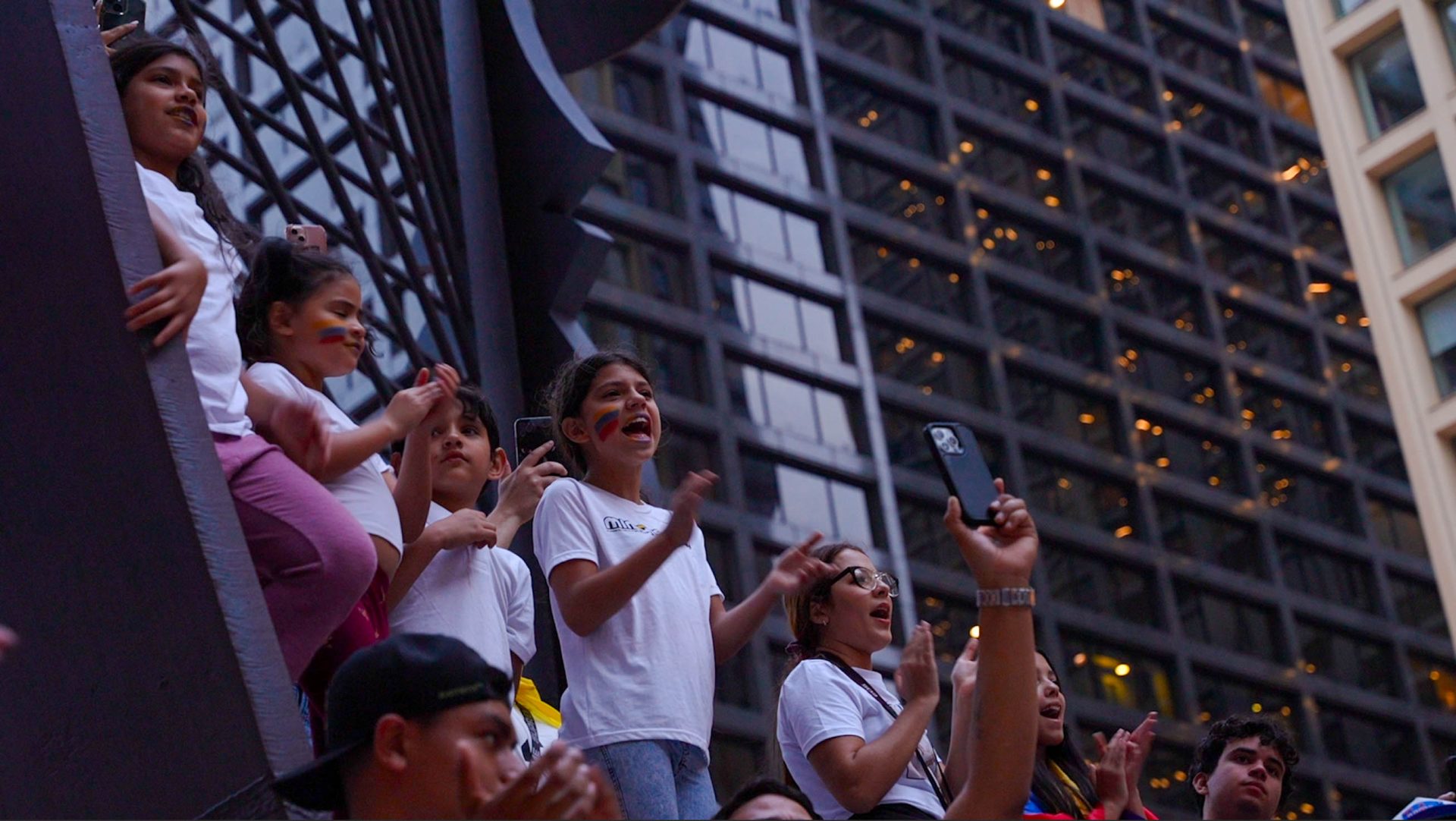 Venezuelans in Chicago protest the country's election results at Daley Plaza (Photo Gallery)