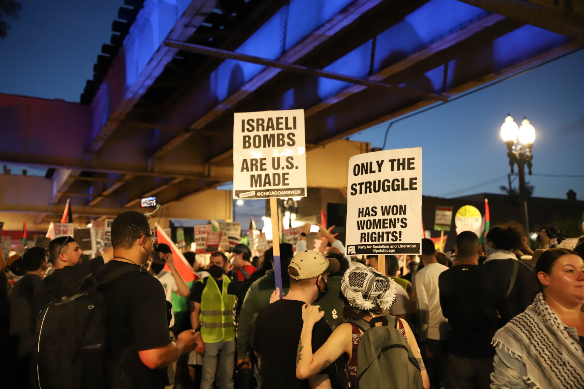 Photo Gallery: Thousands of protestors march on the DNC, in support of Gaza