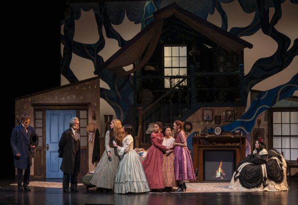 The Theatre School at DePaul University performs its play rendition of Louisa May Alcott's "Little Women" on Saturday, October 12, 2024, at The Merle Reskin Theatre. 