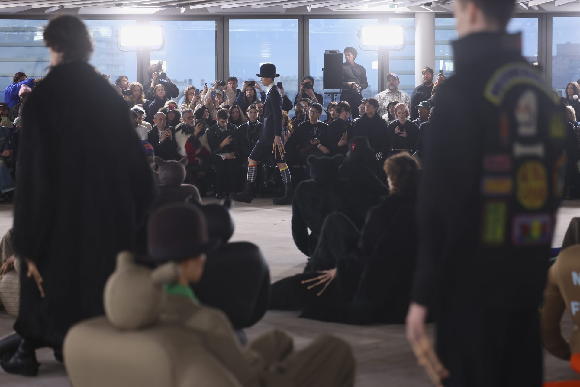 The runway at Men’s Paris Fashion Week