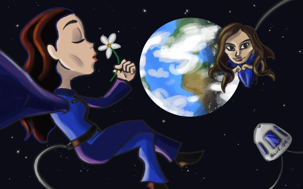 A space capsule full of women, but still no progress