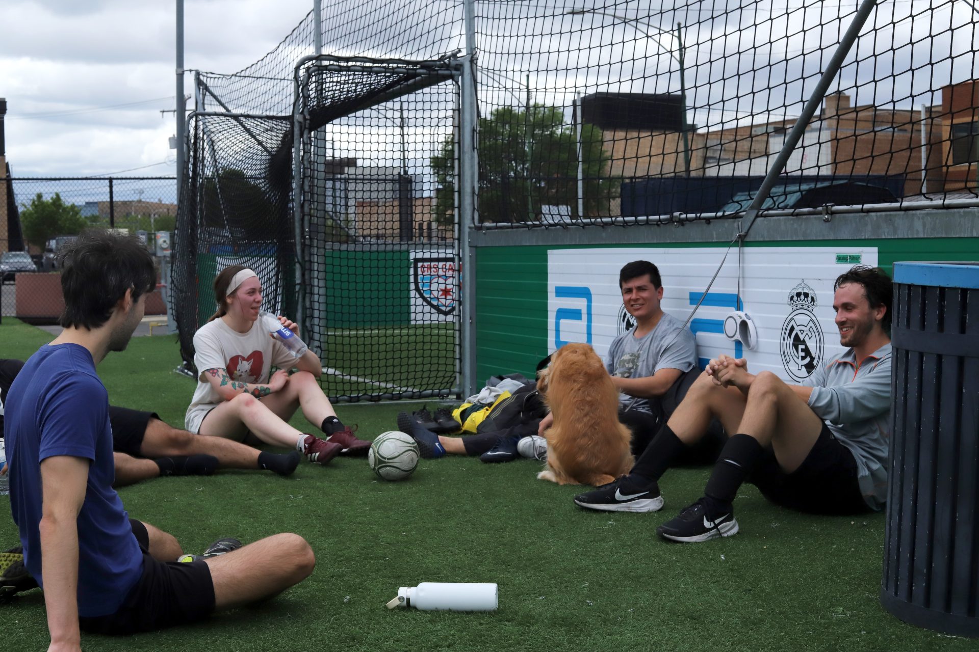 Concrete turned green: Pickup soccer flourishes amid the factories and warehouses of Bucktown