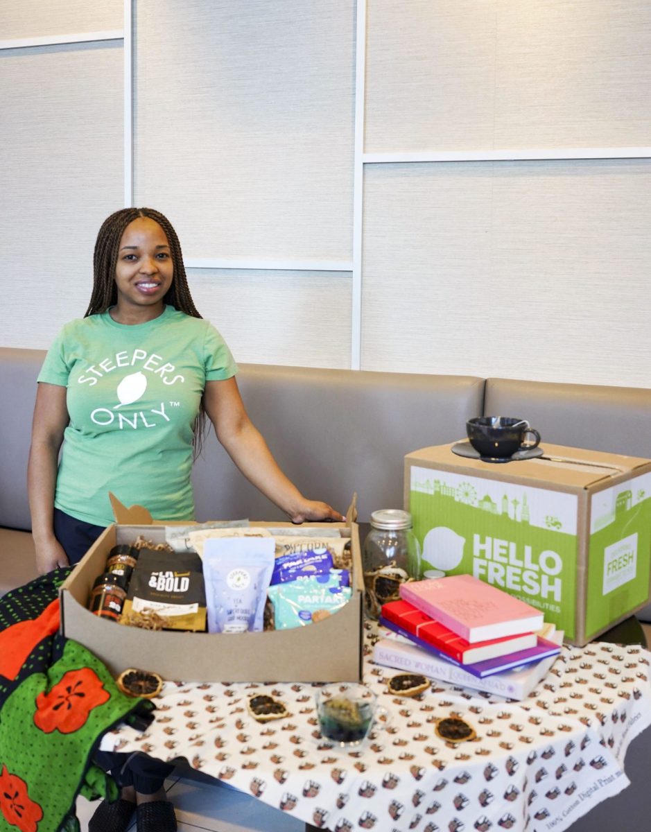 Angelica Lee, CEO of Steeper's Only, smiles as she highlights her Black History Month partnership with HelloFresh. Steeper's only is a Chicago-based coffee company.